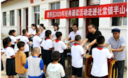 麦积区2020年经典诵读活动走进社棠镇半山小学