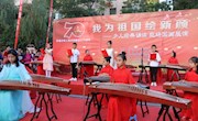 榆中县图书馆举办“我为祖国绘新颜”少儿经典诵读暨现场国画展演活动