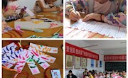  榆中县图书馆开展创意书签设计制作活动