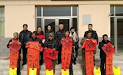 陇西县图书馆党支部春节慰问联系村老党员