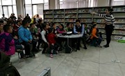 兰州市图书馆开展“书香浸润童年读书会”活动