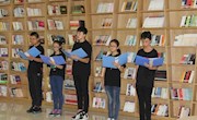 白银市图书馆人民广场馆举办“我读书我快乐”亲子诵读会