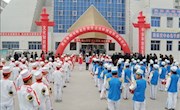 民乐县图书馆“全民阅读活动”进社区
