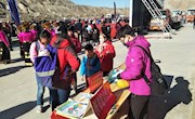  肃南县图书馆赴冰沟丹霞开展阅读宣传活动
