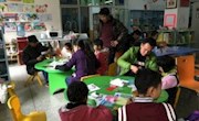 白银市图书馆举办“大手牵小手”手工制作主题活动