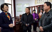 武山县图书馆馆长王鹏一行来麦积区图书馆参观交流