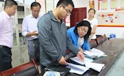 高台县图书馆检查农家书屋管理运行情况