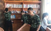 金塔县图书馆图书漂流进军营