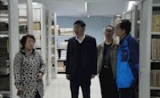 甘肃省图图书馆许新龙副馆长到静宁县图书馆调研