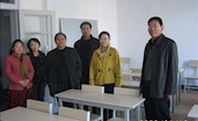 甘肃省文化厅社文处梁世俊处长一行检查督导文化共享工程工作