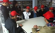 甘州区图书馆对大学生志愿者开展培训活动