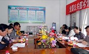 甘肃省评估组前到环县图书馆进行全国公共图书馆第五次评估定级复评工作　 