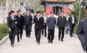 2012年5月24中央政治局委员、国务委员刘延东参观文溯阁《四库全书》藏书馆（图文）