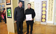  甘州区图书馆书画爱好者积极参加迎春书画摄影展
