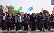 甘州区教育局和甘州区图书馆联合举办纪念孔子诞辰2565周年　暨中华经典诵读展示与图书赠送活动