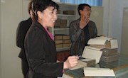 华亭县图书馆、庄浪县图书馆到会宁县图书馆参观