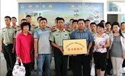 甘州区图书馆与张掖市消防中队举行军民共建图书借阅室活动