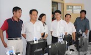 上海市陆家嘴功能区负责人来麦积区图书馆考察