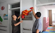 民勤县图书馆未成年人保护中心流动站 挂牌成立