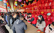 靖远县图书馆“蛇来运转 喜闹元宵”元宵节猜灯谜活动圆满结束！