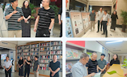 中国图书馆学会阅读推广委员会主任李东来一行到张掖市图书馆调研指导工作
