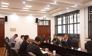 兰州市委政研室来甘肃省图书馆文溯阁《四库全书》藏书馆调研