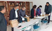 省古籍保护中心赴民乐、崇信、礼县等地博物馆开展古籍普查调研工作