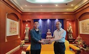 甘肃省古籍保护中心工作人员赴张掖大佛寺文物研究所考察调研