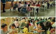 掩口鼻 身放低——省图少儿馆举办少儿防火安全教育活动