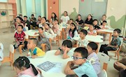 扑通扑通心脏律动——省图少儿馆举办“小小科普园”活动