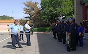文溯阁《四库全书》藏书馆开展反恐防暴应急实战演练